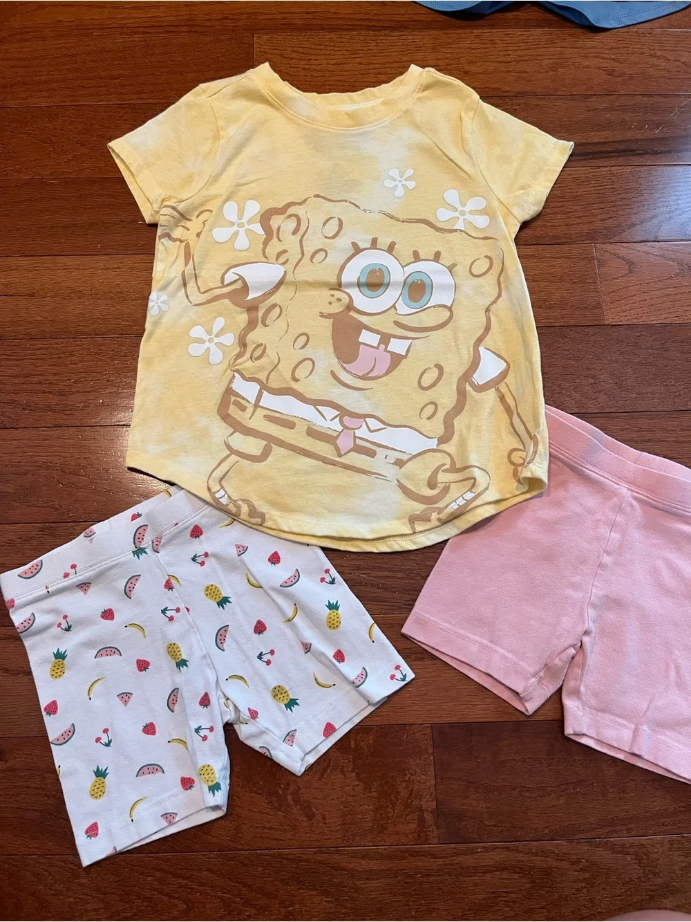 Old Navy Girls Multicolor Summer Matching Tops and Shorts Set
